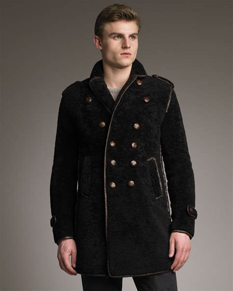 burberry prorsum peacoat|burberry overcoats for men.